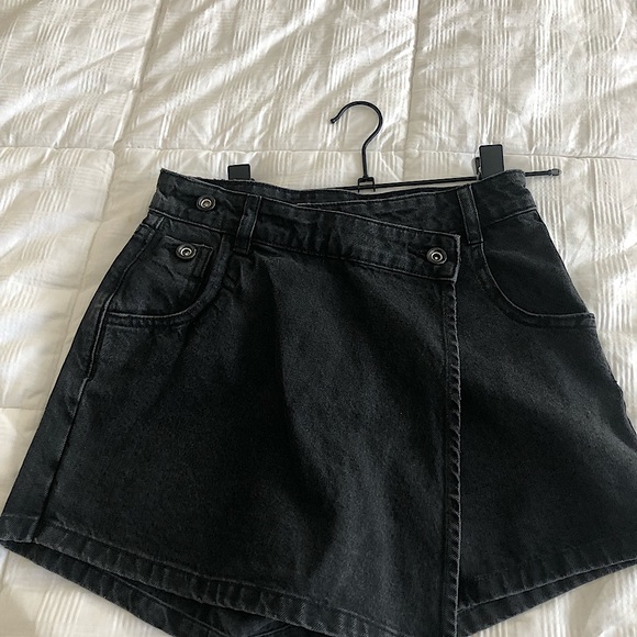 Zara DENIM SKORT - Picture 3 of 7